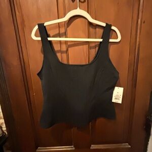 Target Black Crop Top
